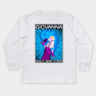 Giovanna character comics style Kids Long Sleeve T-Shirt